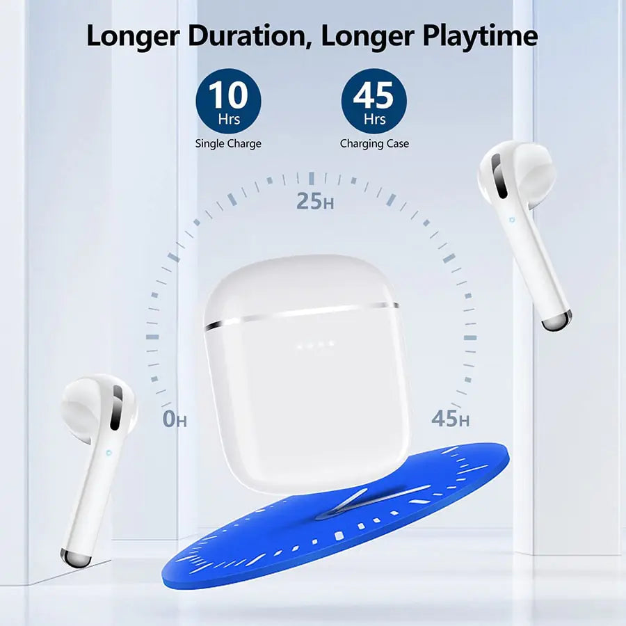 Waterproof Long-Lasting Bluetooth Earbuds
