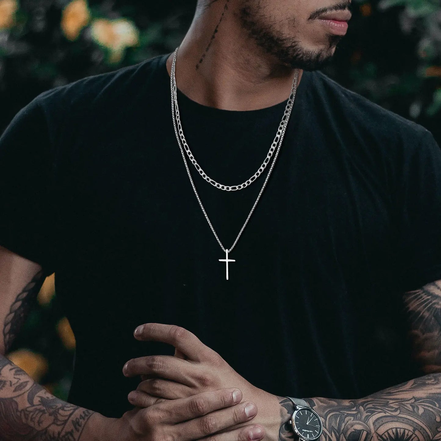 Men's Cross Necklace
