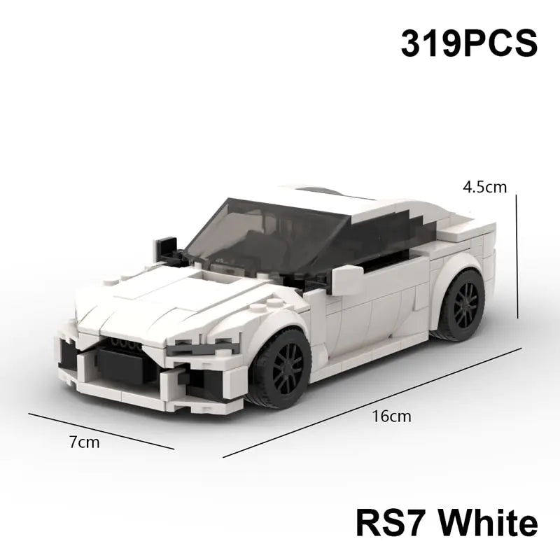 Sports Car Building Blocks Set