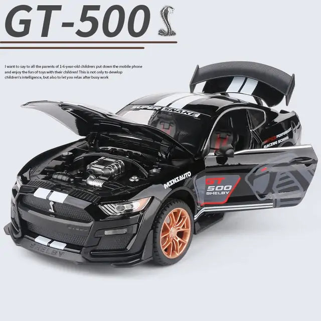 Ford Mustang Shelby GT500 Alloy Model Car