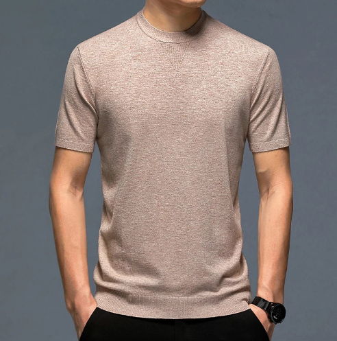 Men's Short Sleeve Knit Shirt