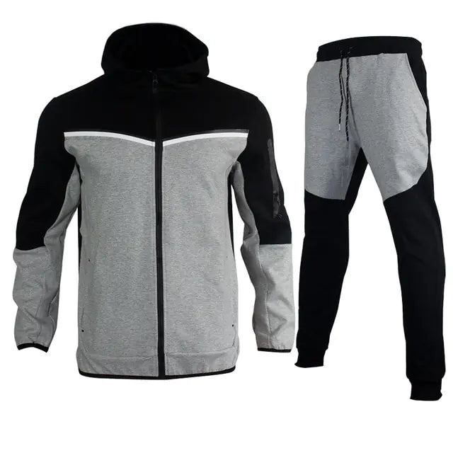 Cotton Tech Hoodie & Sweatpants Set