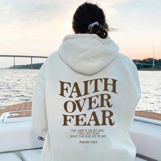 Women's "Faith Over Fear" Hoodie