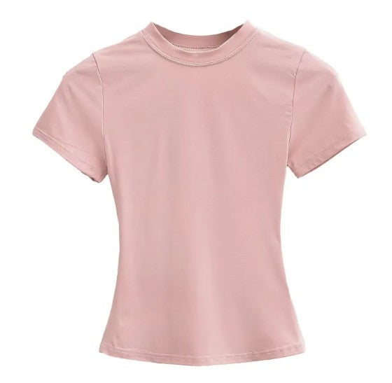 Women's Solid Colored T-Shirt