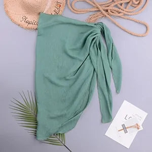 Chiffon Swimsuit Pareo Scarf Cover Up
