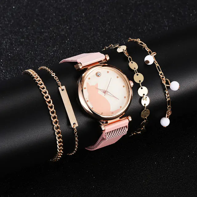 Women's Fashion Watch Set