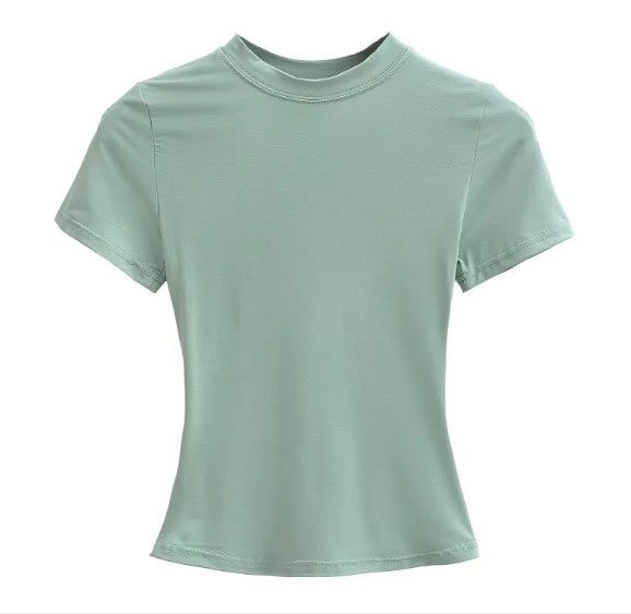 Women's Solid Colored T-Shirt