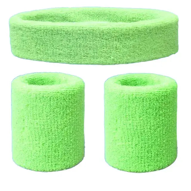 Headband & Wristband Set