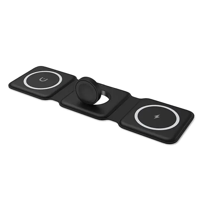3 in 1 Foldable Magnetic Wireless Fast Charger