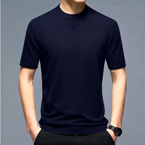 Men's Short Sleeve Knit Shirt