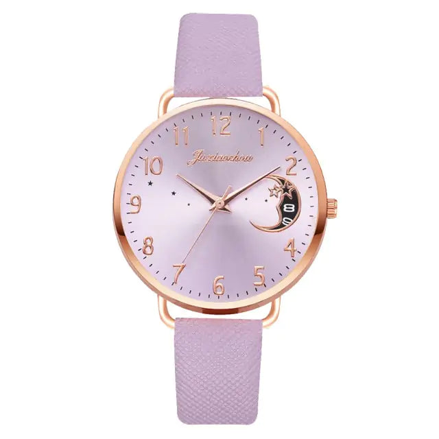 Moon Numbers Bracelet & Watch Set