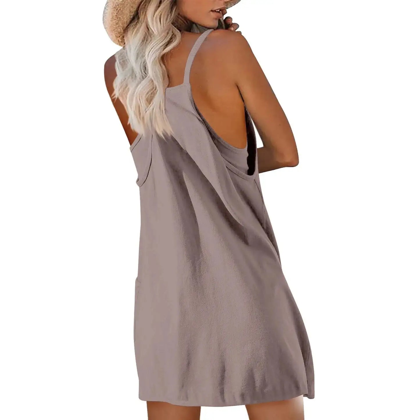 Mini Dress with Straps