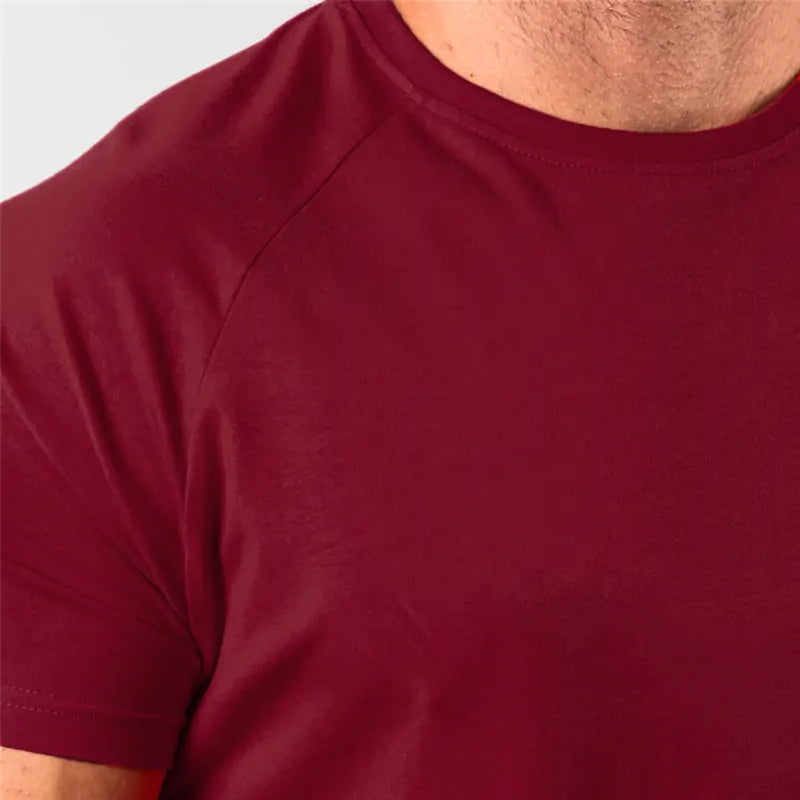 Men's Solid Gym T-Shirt