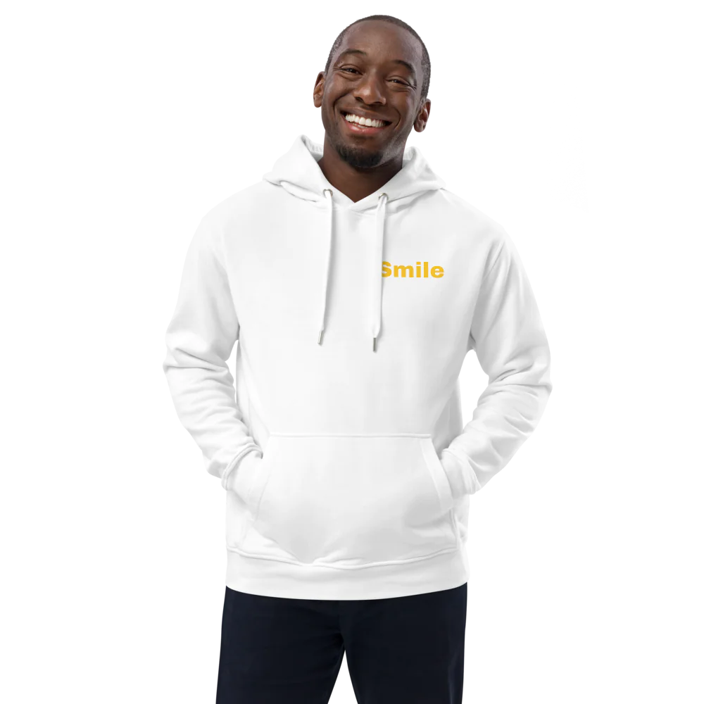 Unisex "Smile" Premium Eco Hoodie