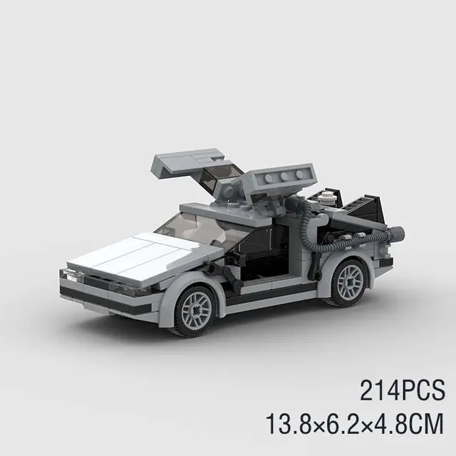 "Back to the Future" Car Building Blocks