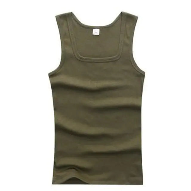 Men's Solid Colored Tank Top