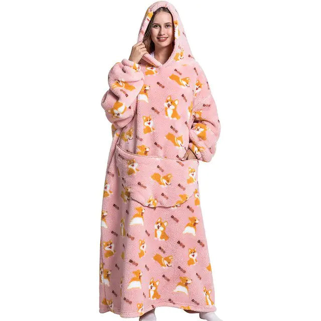 Oversized Wearable Blankets