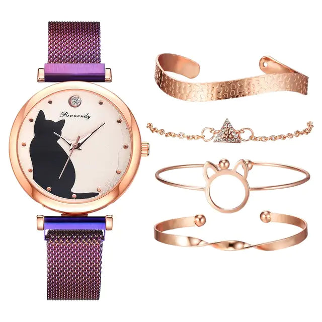 Women's Fashion Watch Set