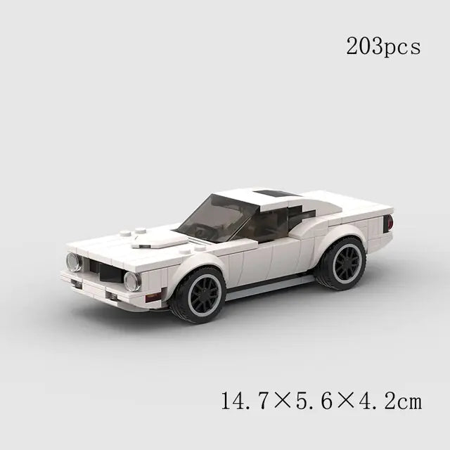 F1 Race Car Building Blocks