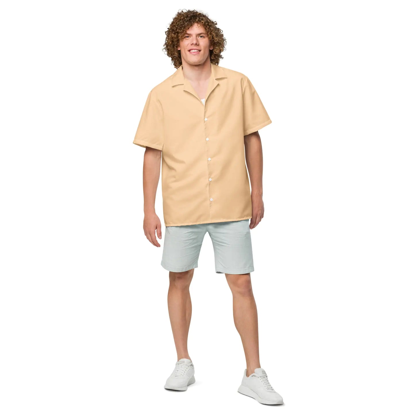 Clownfish Orange Button-Up Shirt