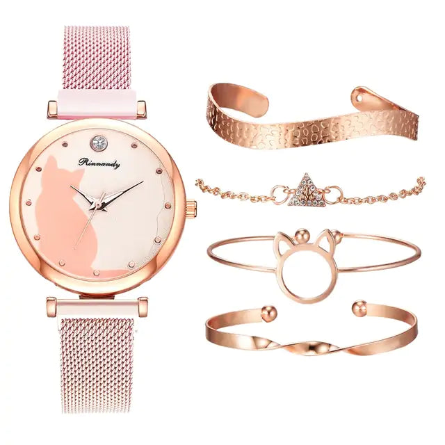 Women's Fashion Watch Set