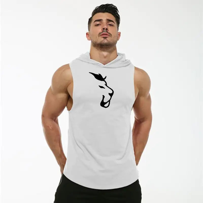 Men's Tank Top Hoodie