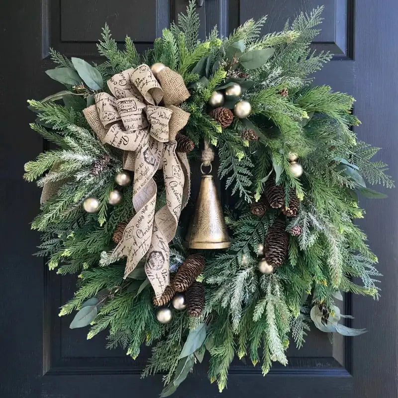 Pine Cone Christmas Wreath