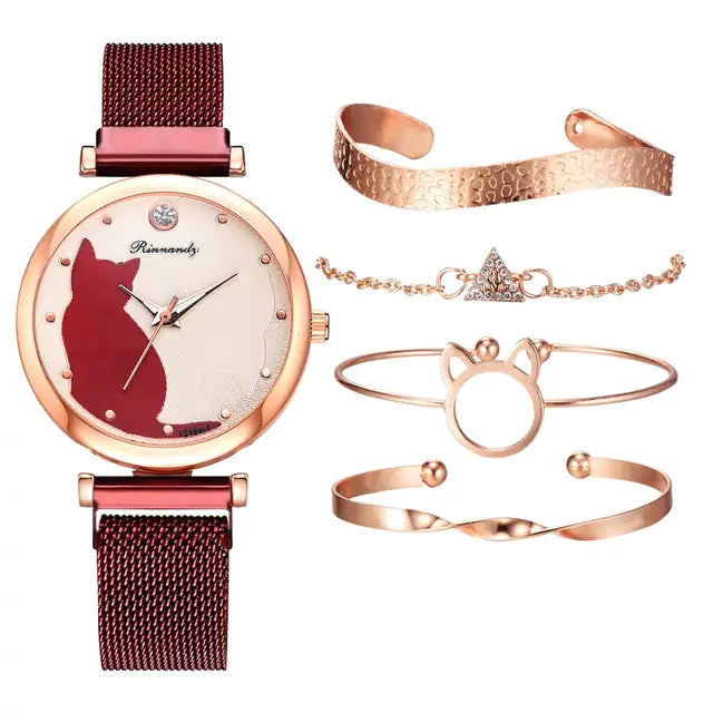 Women's Fashion Watch Set
