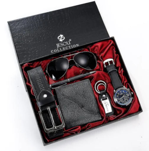 Men's 6 in 1 Luxury Watch Set