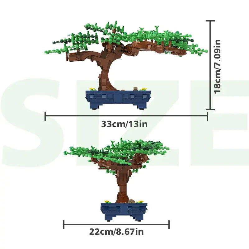 Green Bush Building Blocks