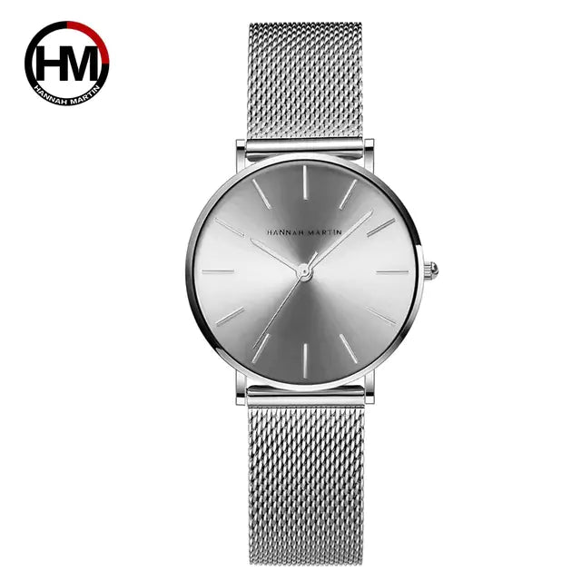 Woman's' Steel Mesh Quartz Watch