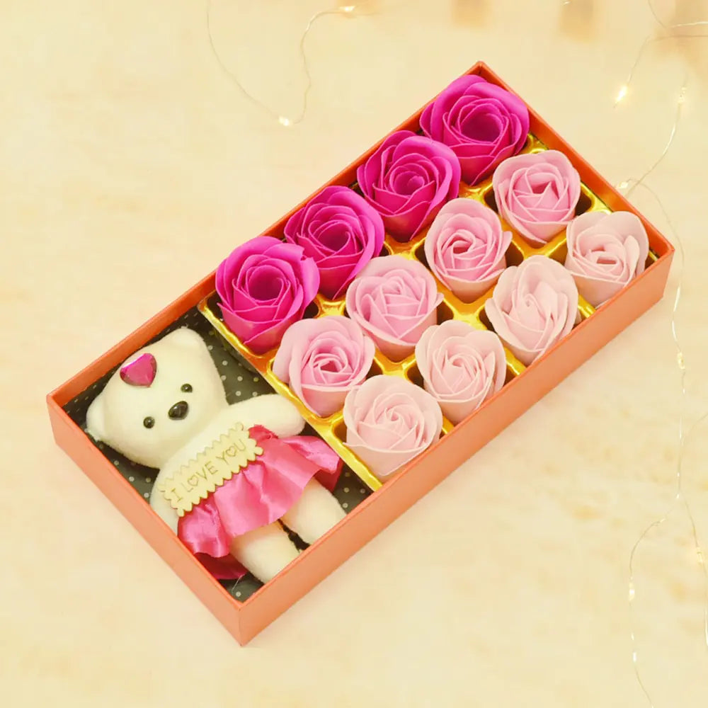 Soap Rose Gift Set