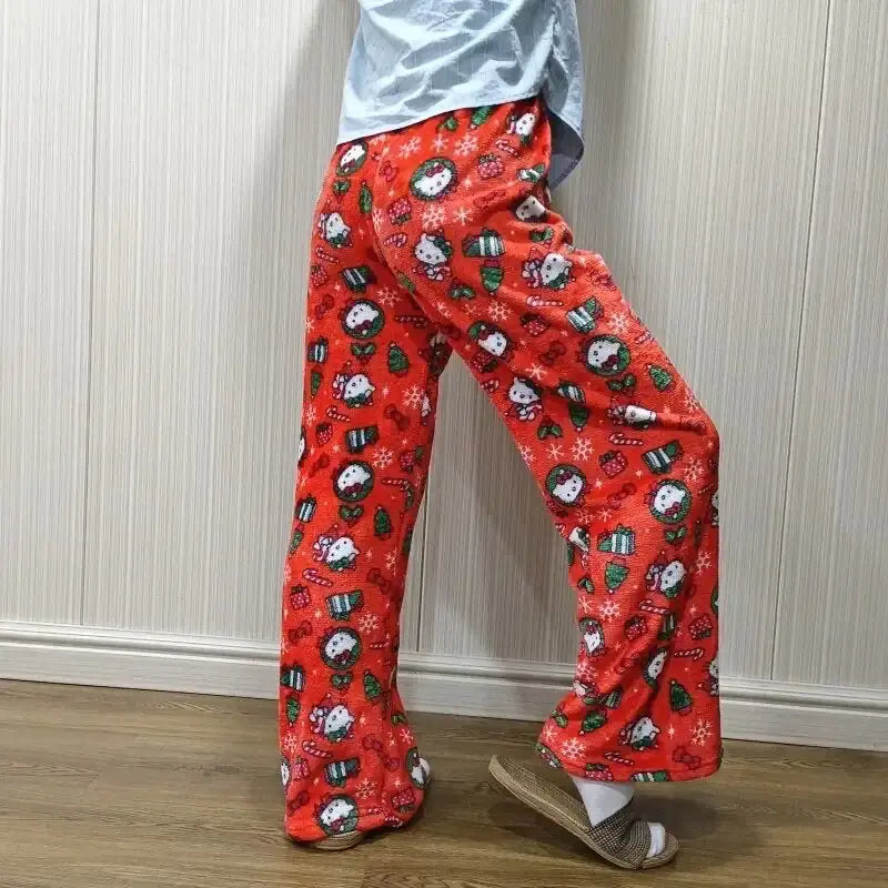 Women's Hello-Kitty Christmas Pajamas