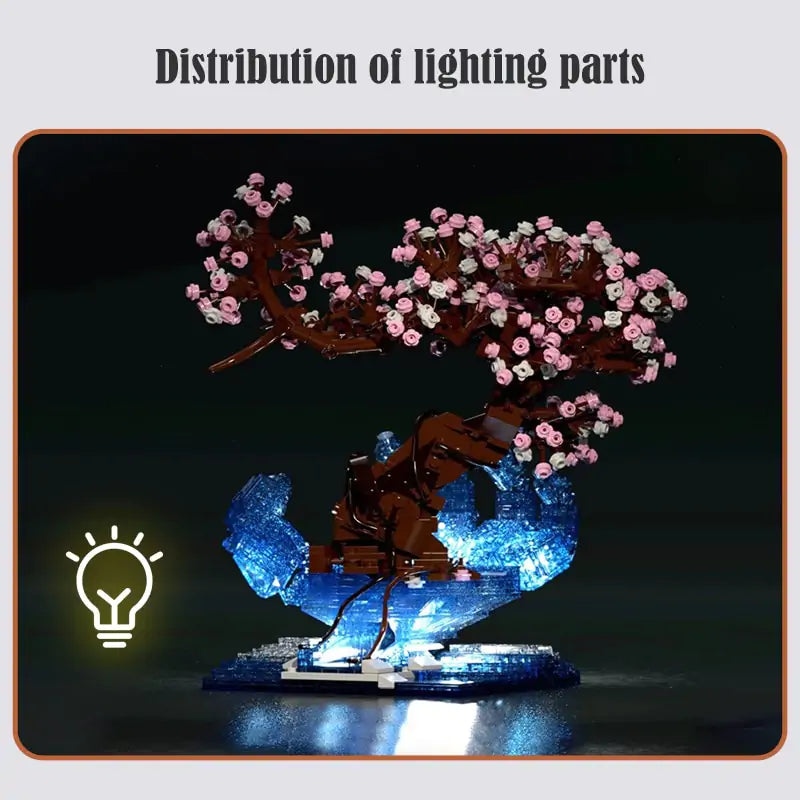 LED Cherry Blossom Building Blocks