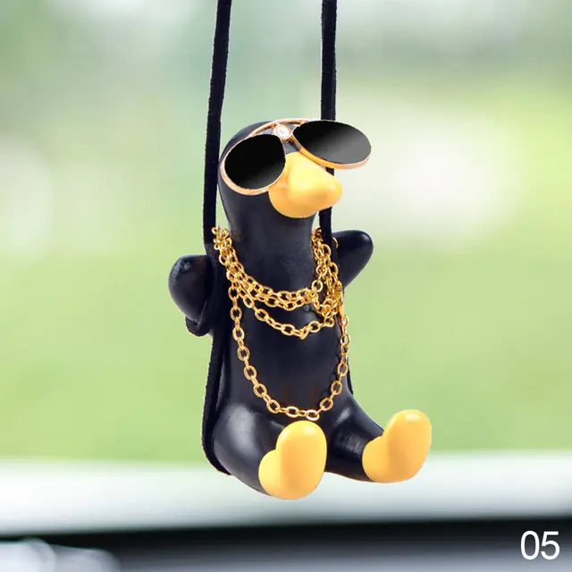 Hanging Duck Car Ornament