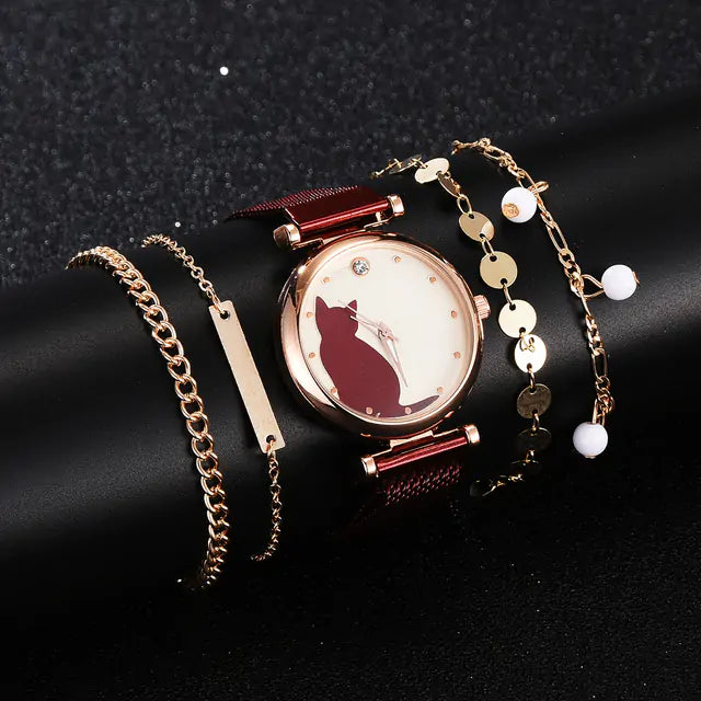 Women's Fashion Watch Set