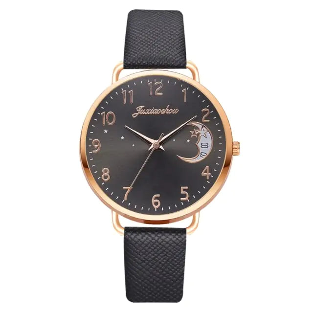Moon Numbers Bracelet & Watch Set