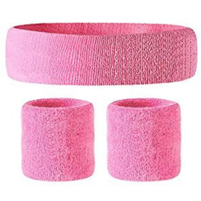 Headband & Wristband Set