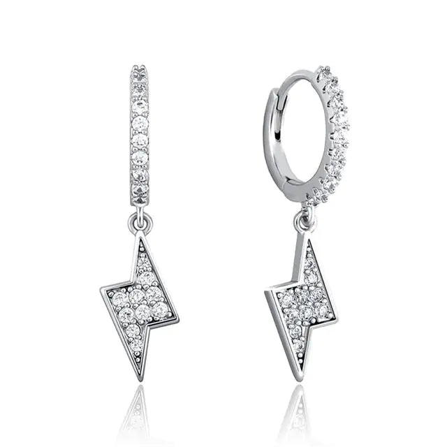 Dangling Lightning Earrings