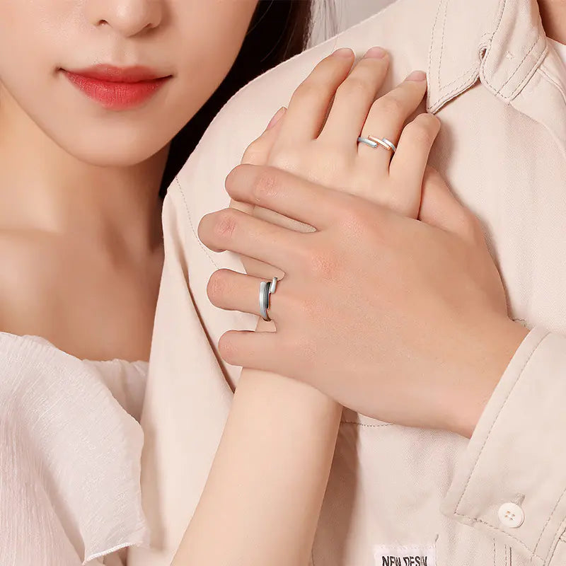 Cold Scenery Korean Edition Simple Ring
