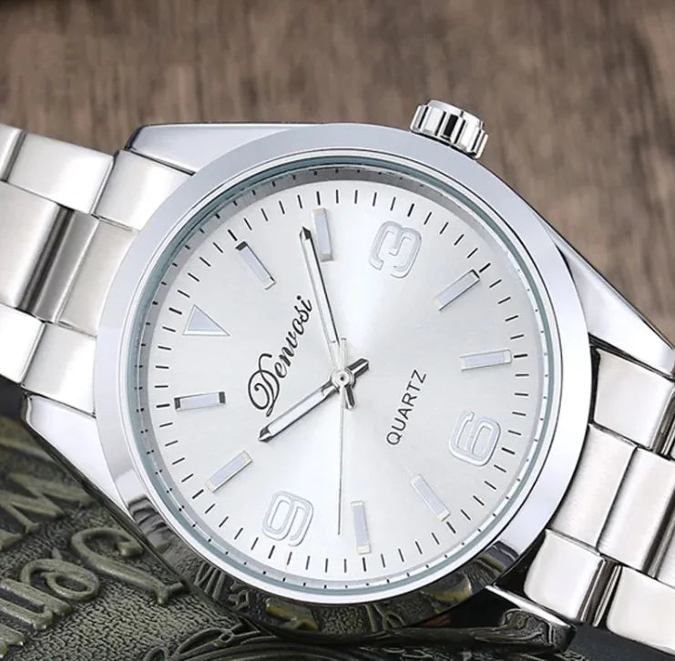 Waterproof Timeless Steel Watch