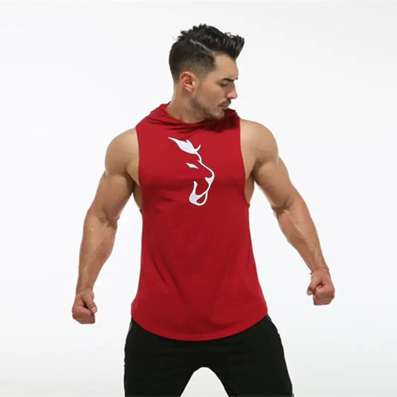 Men's Tank Top Hoodie