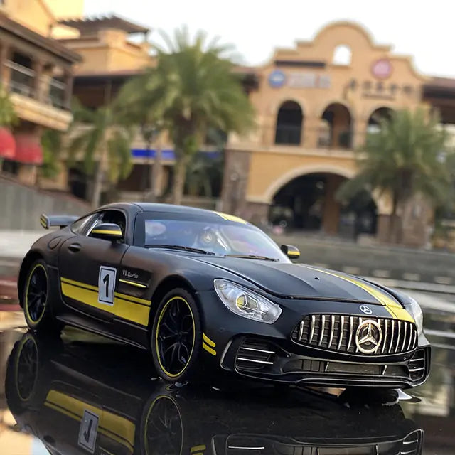 Benzs GT GTR Alloy Model Racecar