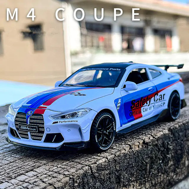BMW M4 Alloy Model Racecar