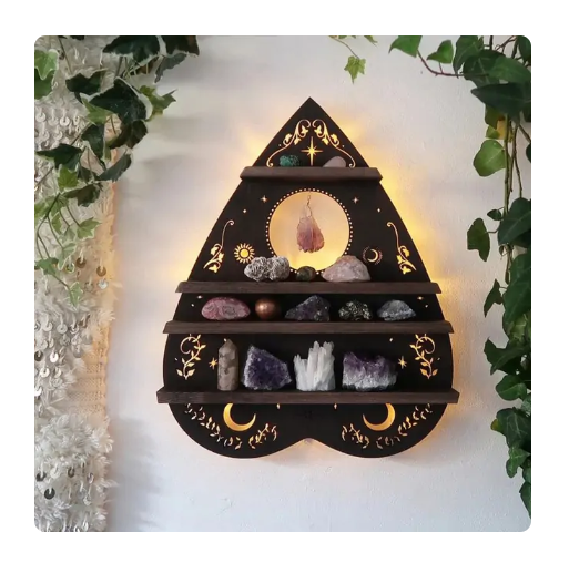 Wooden Essential Oil Storage Rack