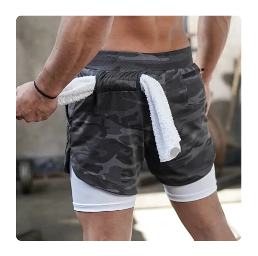 2 in 1 Workout Shorts