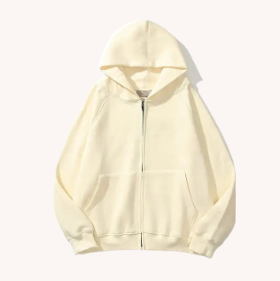 Essentials Oversized Zip-Up Hoodies