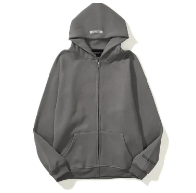 Essentials Oversized Zip-Up Hoodies