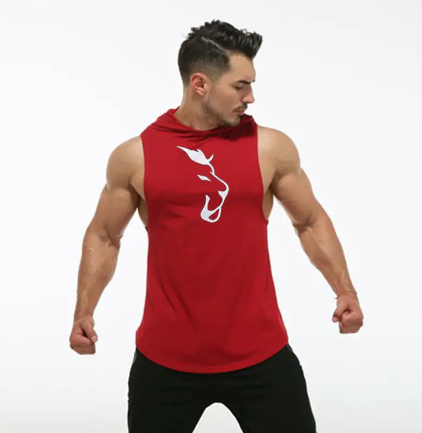 Men's Tank Top Hoodie