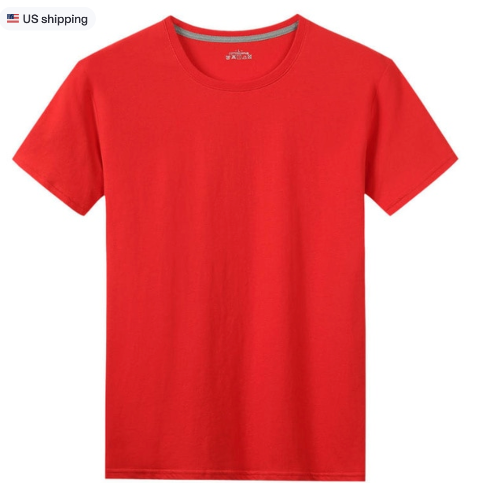 Solid Colored Short Sleeve Tees